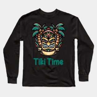 Tiki Time Long Sleeve T-Shirt